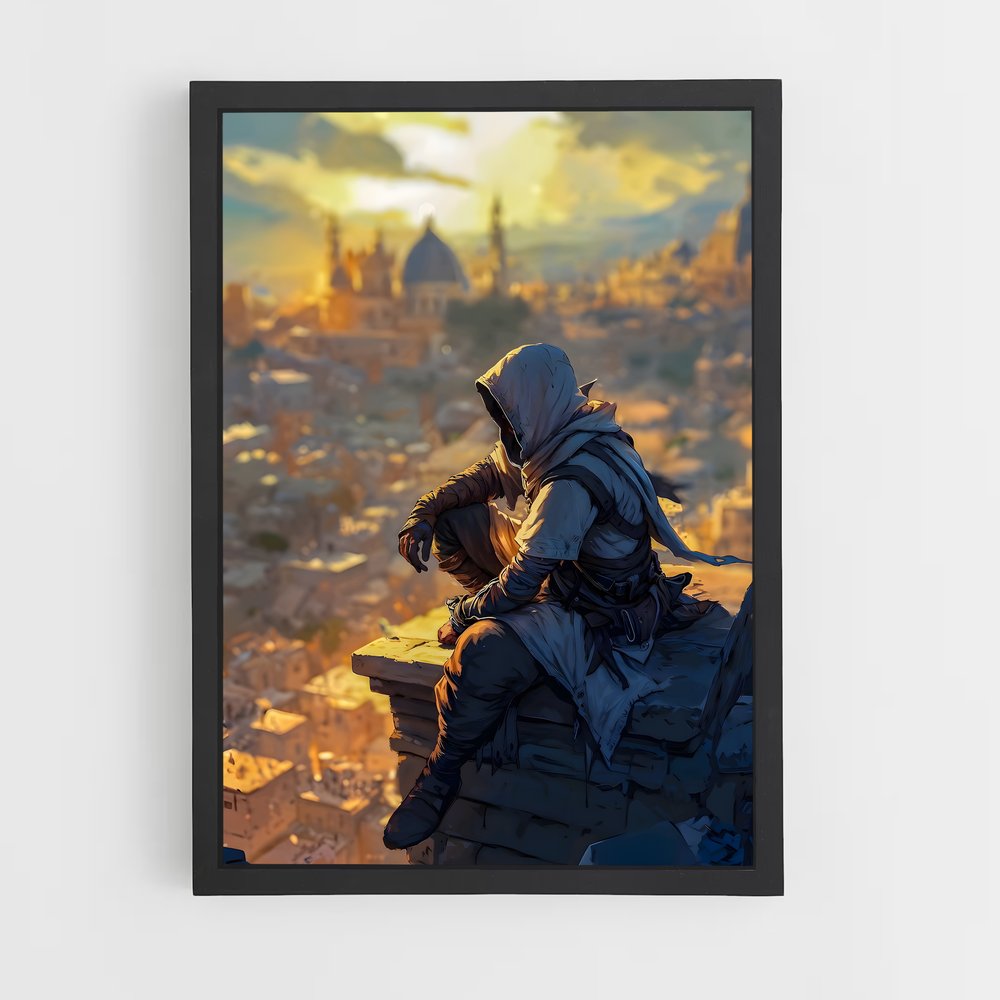 Poster L'Observateur au Crépuscule – affiche Assassin's Creed (vue 2)